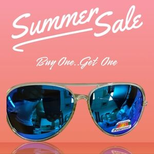 Women's Blue Sunglasses